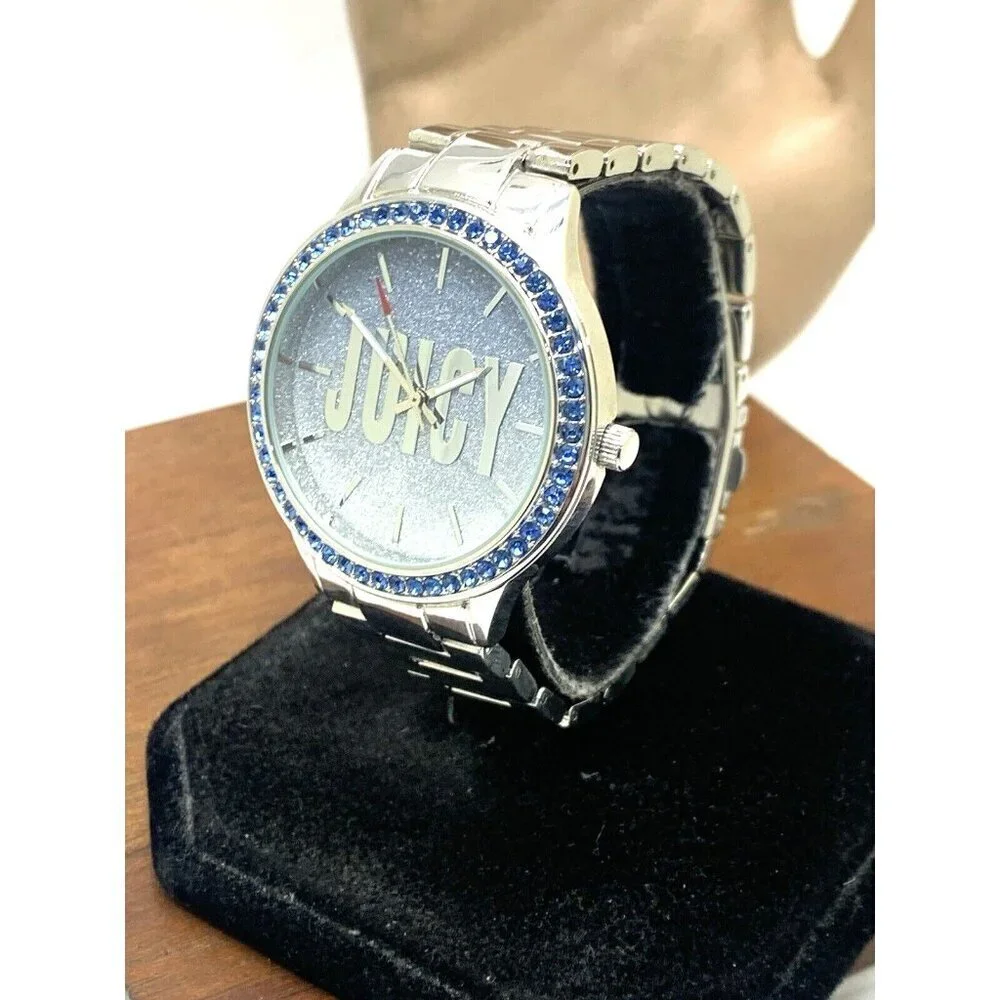 Juicy By Juicy Couture Women's Watch JC/5005 Quartz Blue Crystals Bezel …